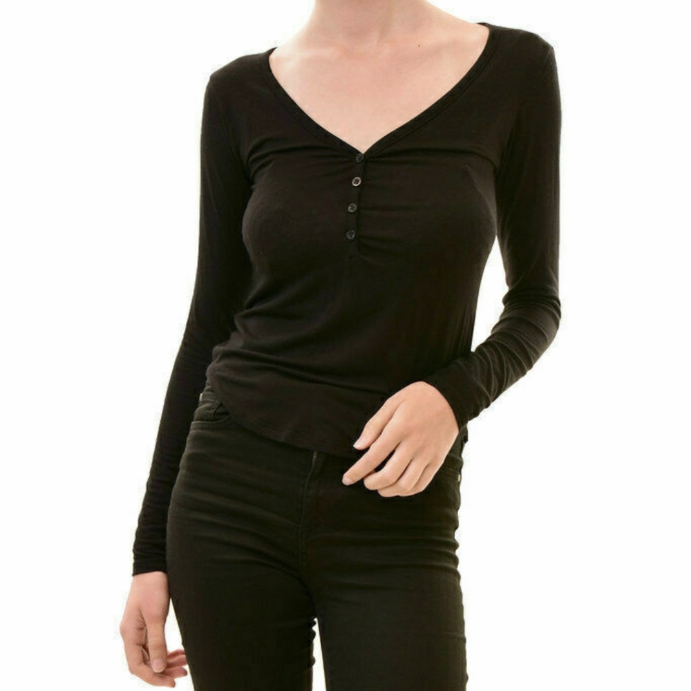 Wildfox Dreaming of You Long Sleeve Top - XS